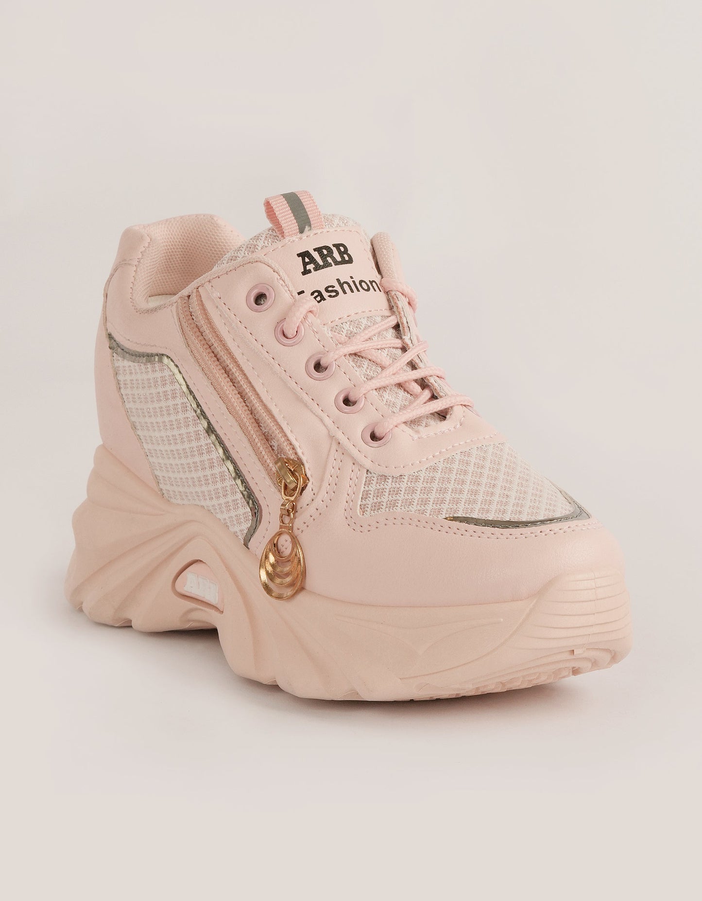 Posh Lady Zipper Chunky Sneaker