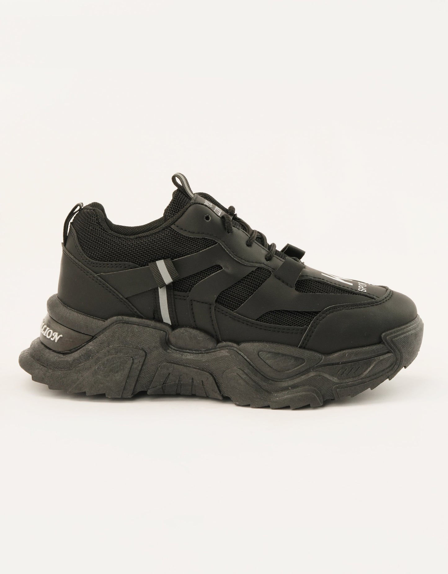 Midnight Trekker All-Black Trainers