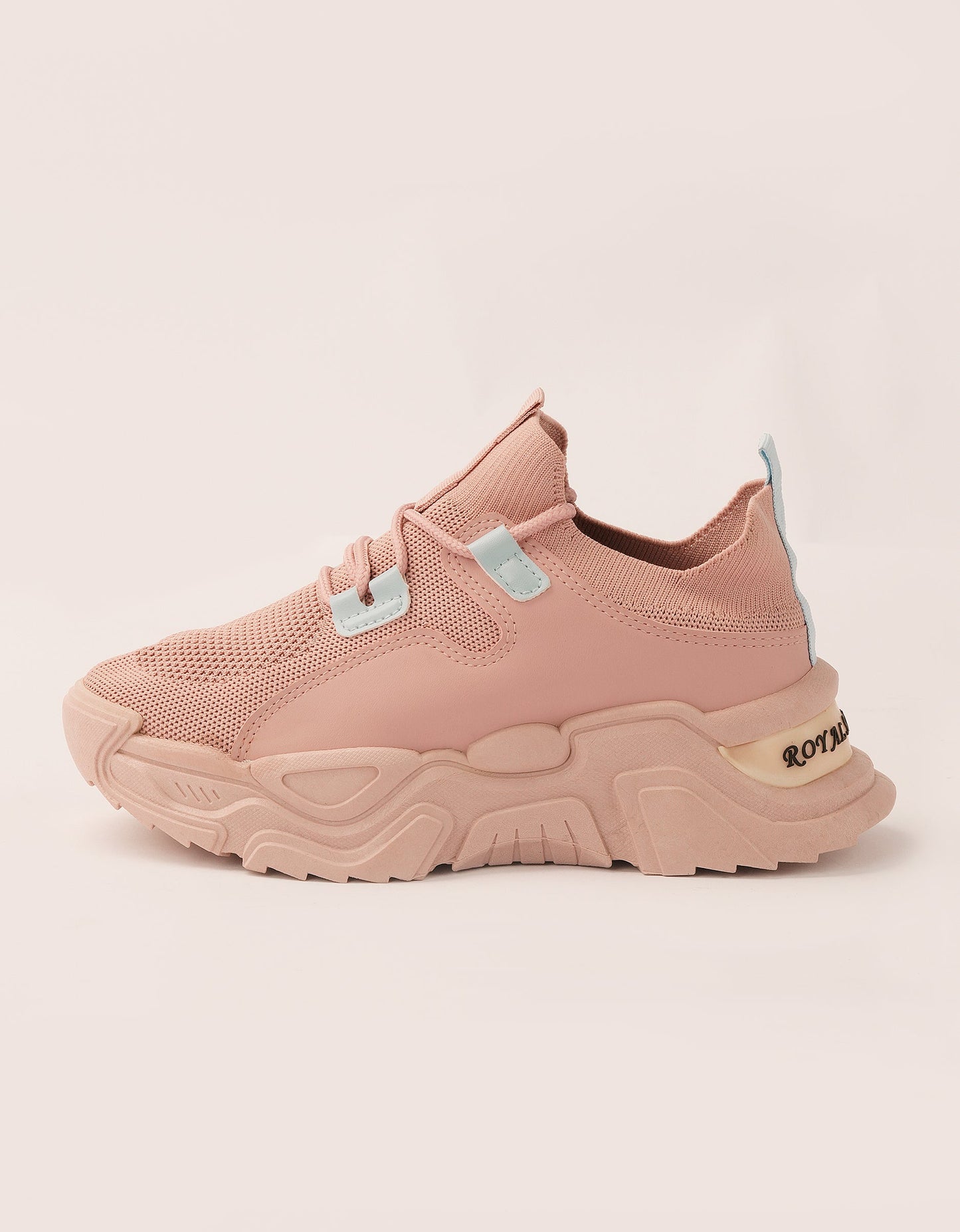 Serene Blush Chunky Sneakers - Sunrise Pink