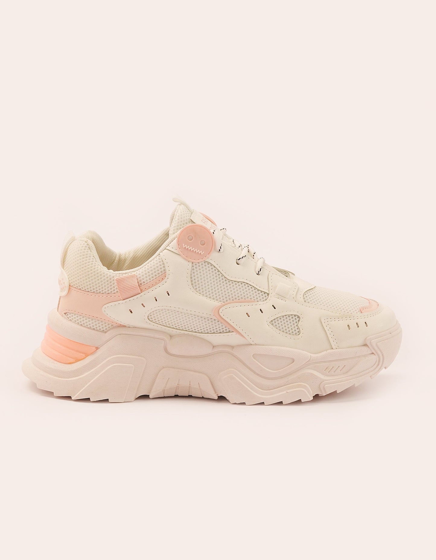 Petite Petal Pink-Accented Sneakers