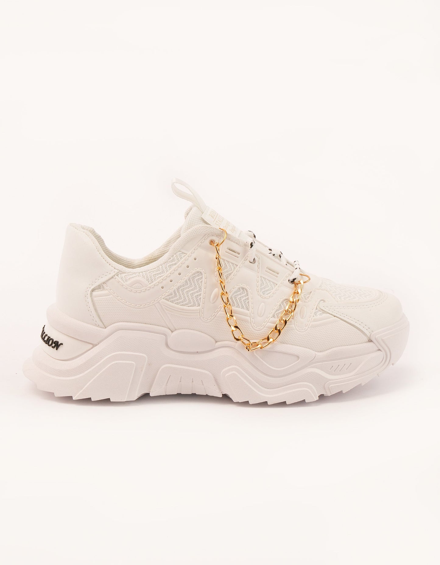 Gold Chain Chunky Sneakers