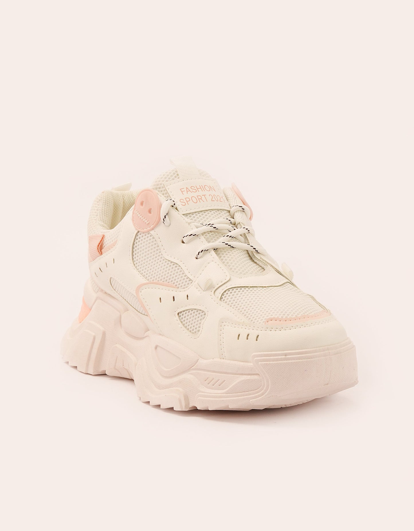 Petite Petal Pink-Accented Sneakers