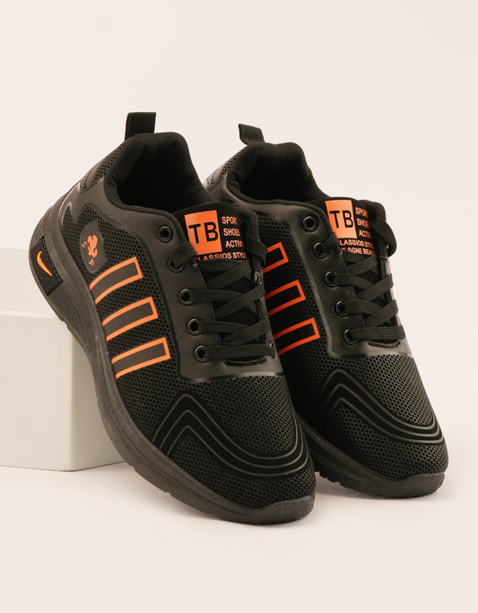 Men Tangerine Edge Running Sneakers