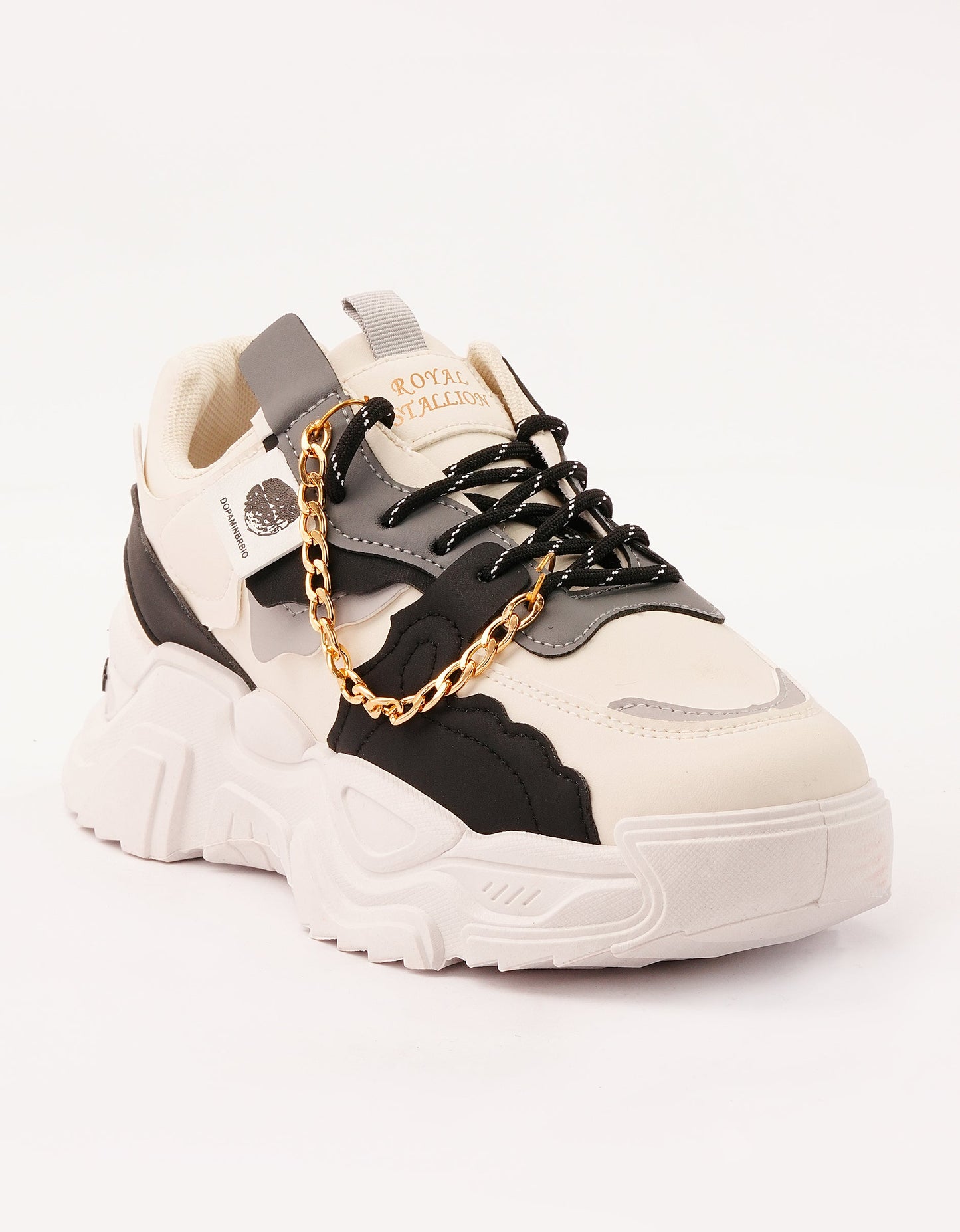 Dazzle Chain Chunky Sneakers