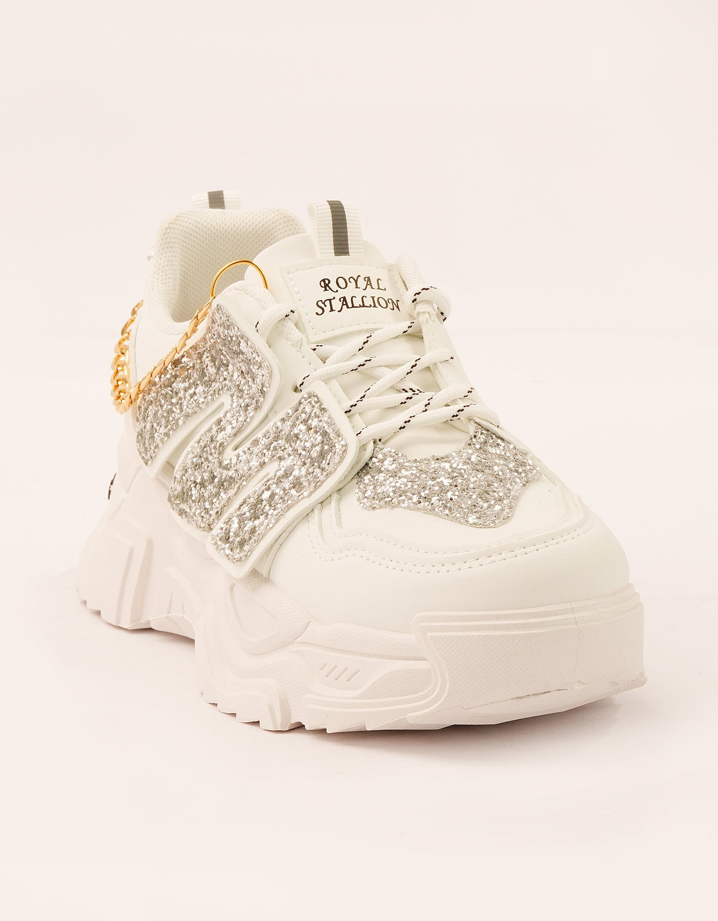 Glam Grip Chain Chunky Sneakers