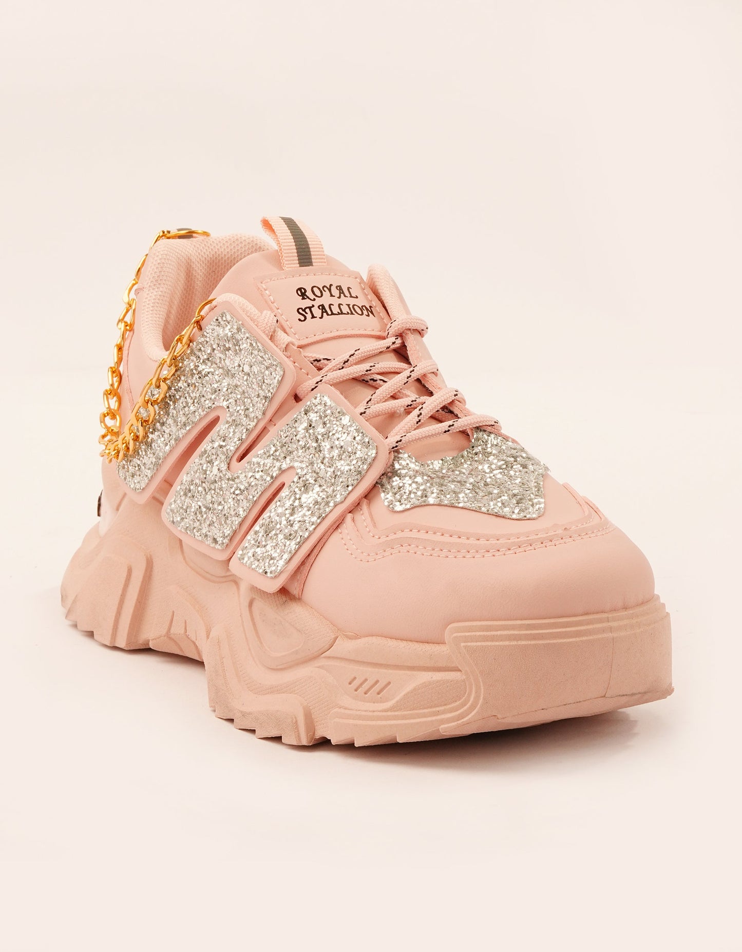 Glam Grip Chain Chunky Sneakers