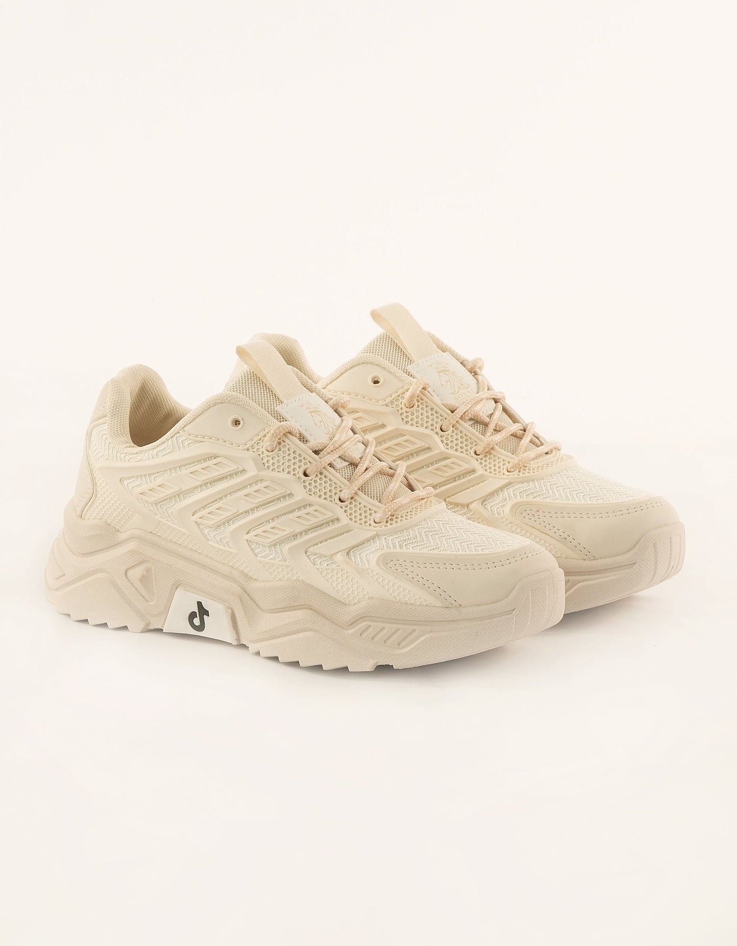 Women Dune Explorer Chunky Trainers - Sand Dusk