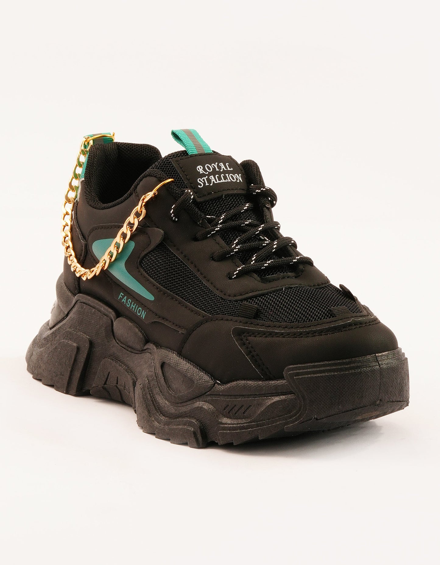 Tiffany Chain Chunky Sneakers