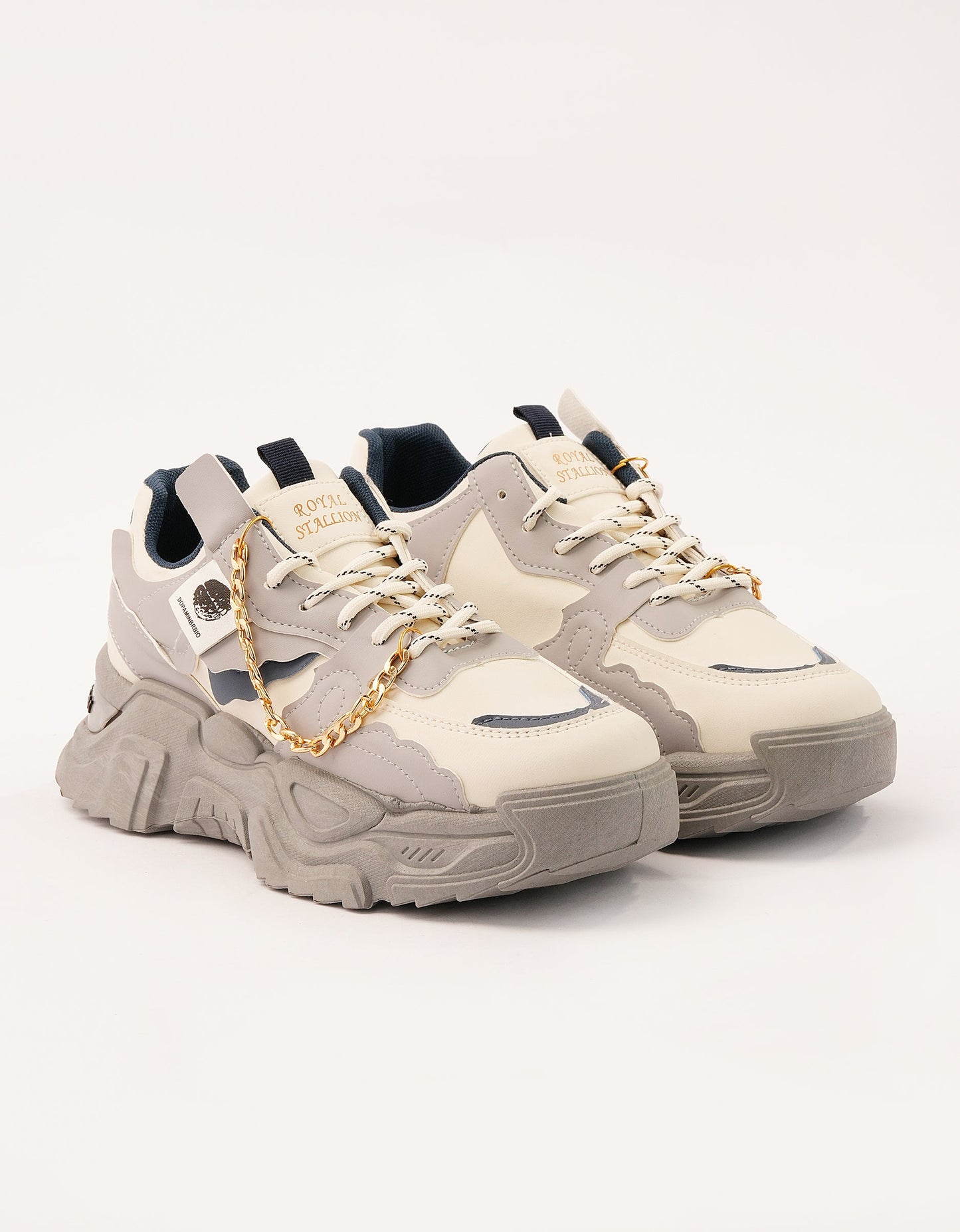 Dazzle Chain Chunky Sneakers