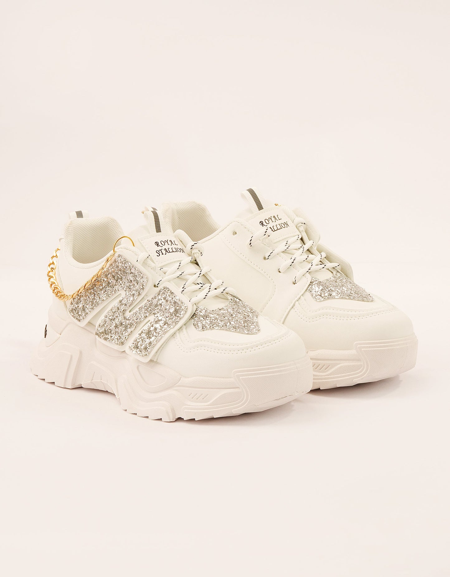 Glam Grip Chain Chunky Sneakers