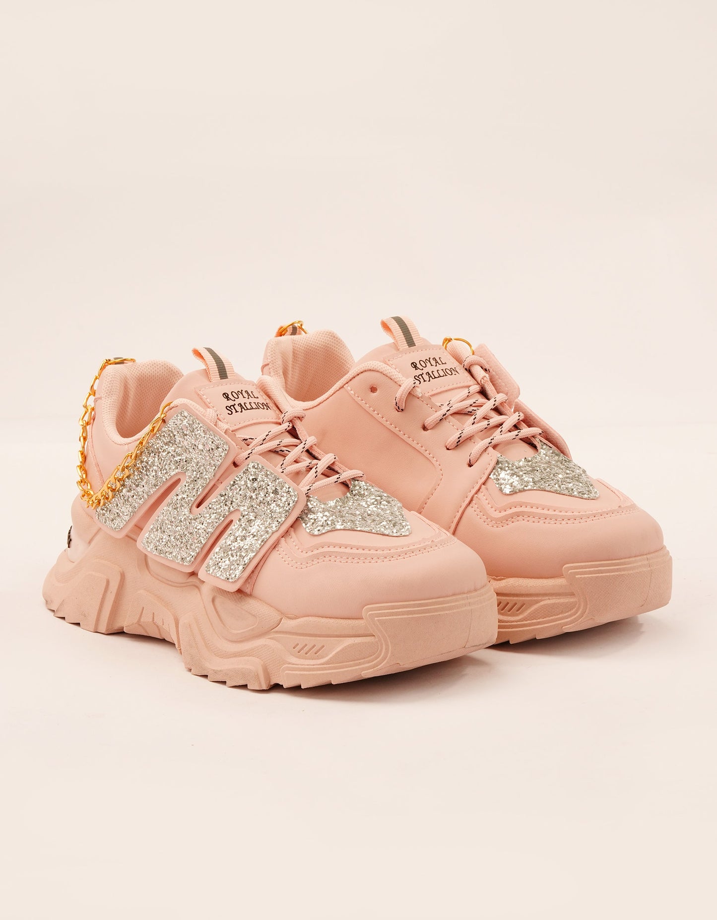 Glam Grip Chain Chunky Sneakers