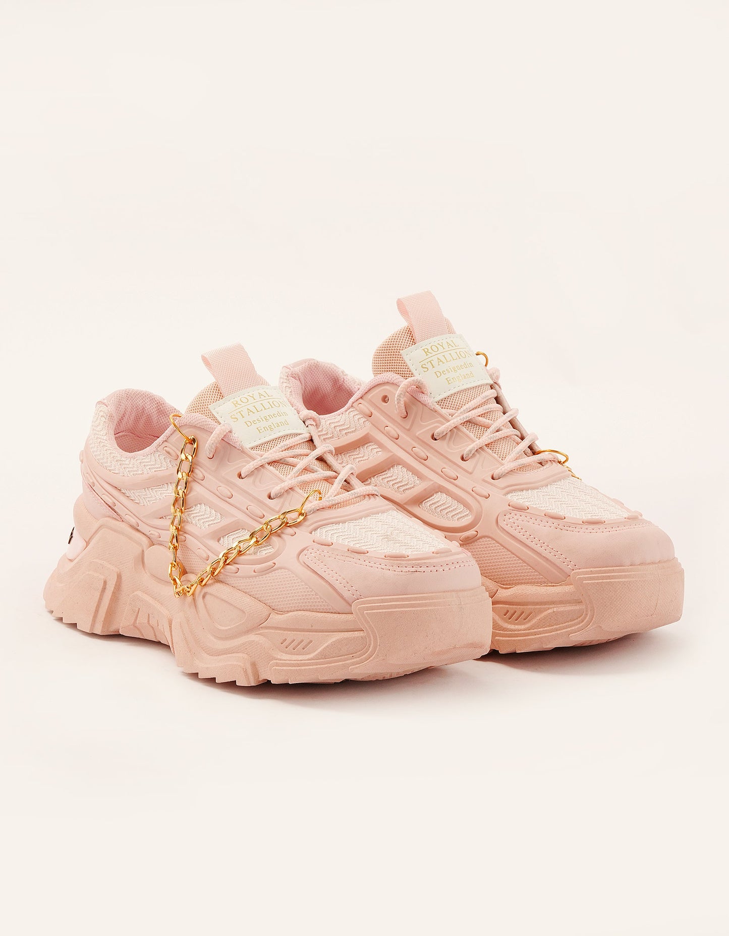 Sportiva Chain Chunky Sneakers SV-JK-0191-PINK