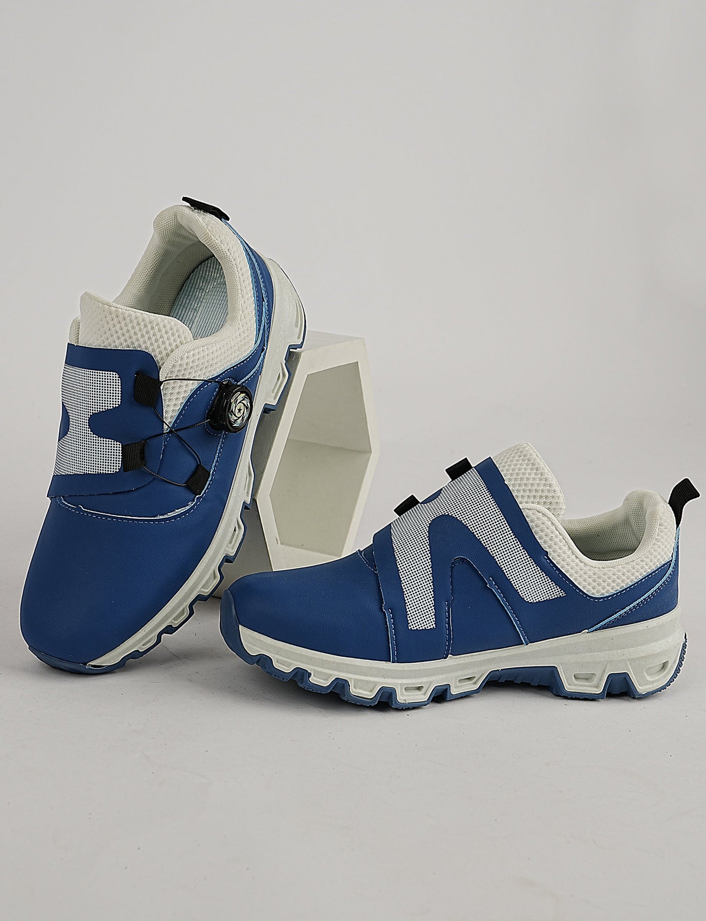 BlueWave Buckle Sneakers