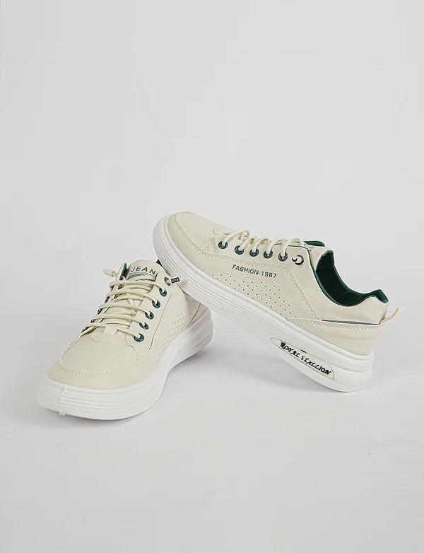 Beige Stride Sneakers – Effortless Style and Comfort