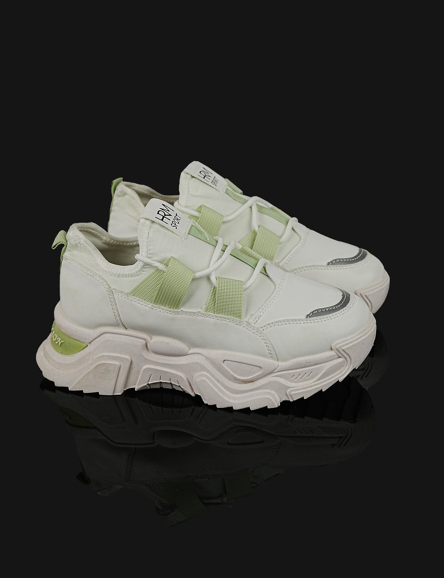 Women Mint Accented Trainers