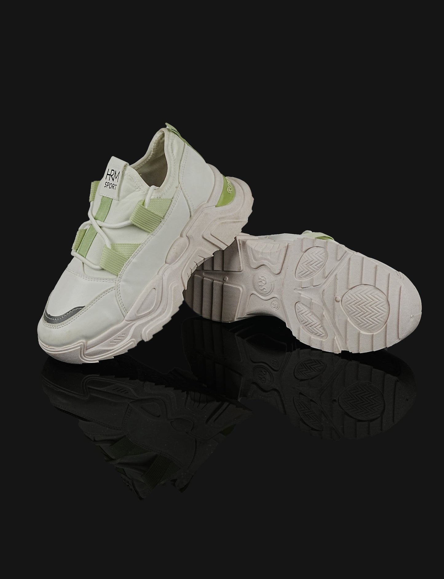 Women Mint Accented Trainers