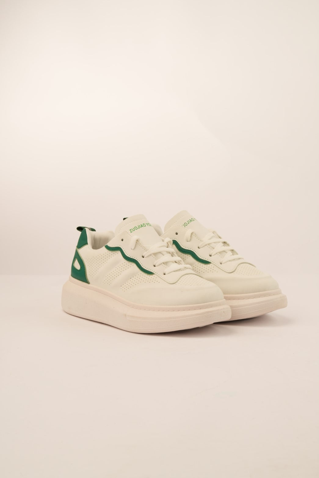 Women Mint Fresh White Sneakers