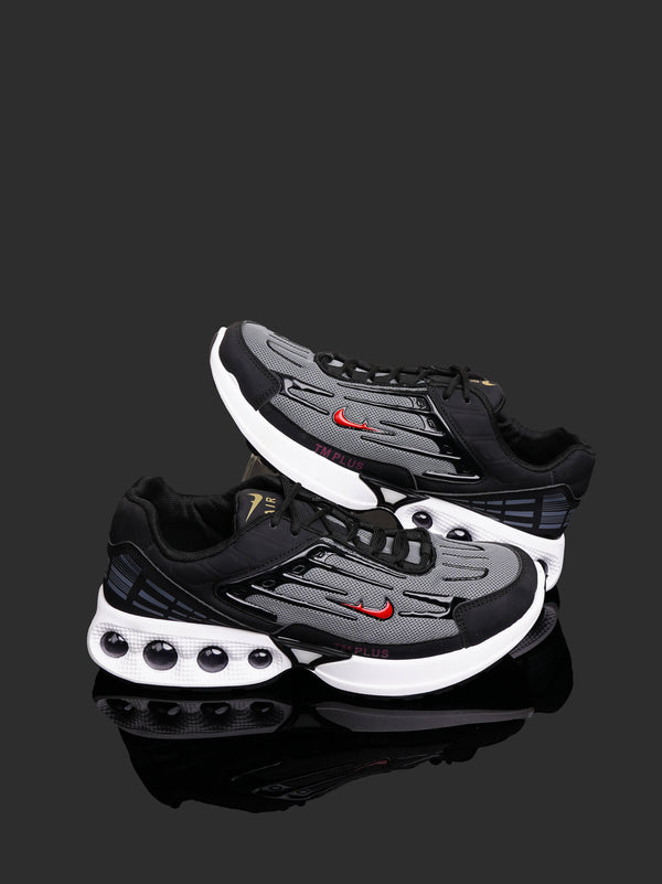 Men's "Air Max-Style" Comfort & Performance Sneakers - Gray/Black