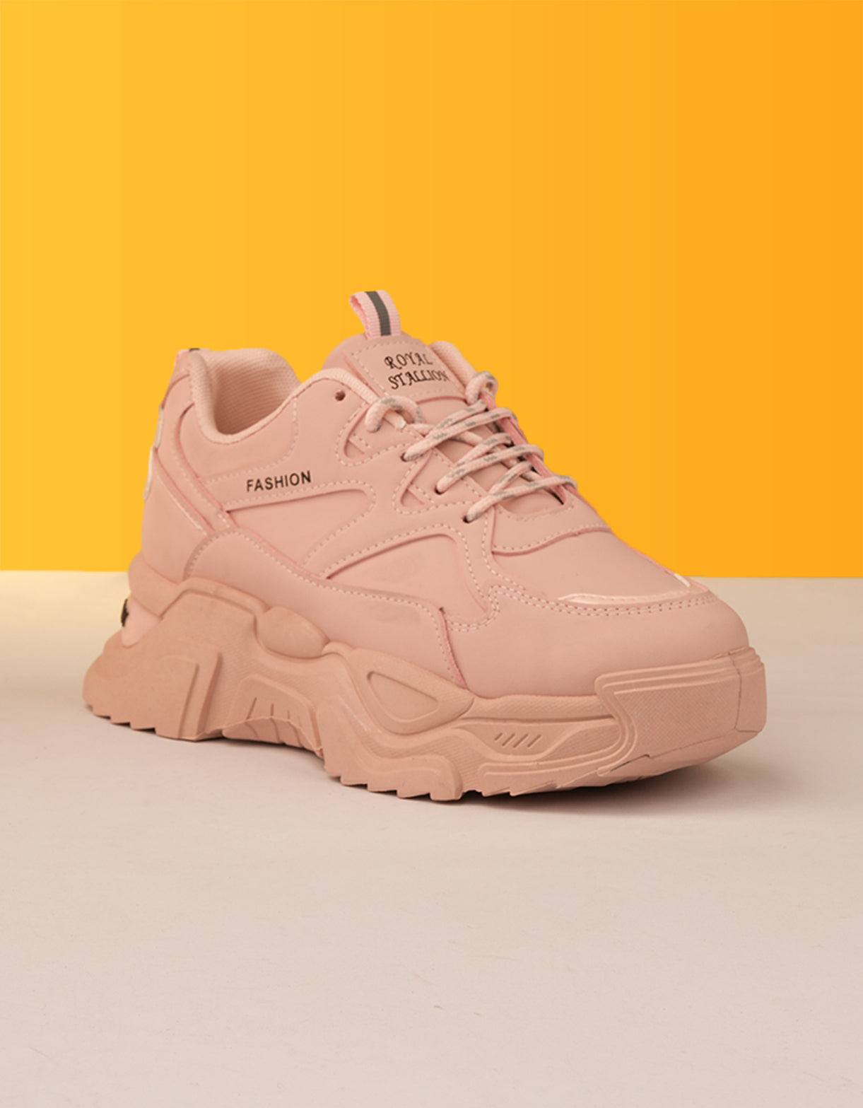 Blush Essence Chunky Sneakers