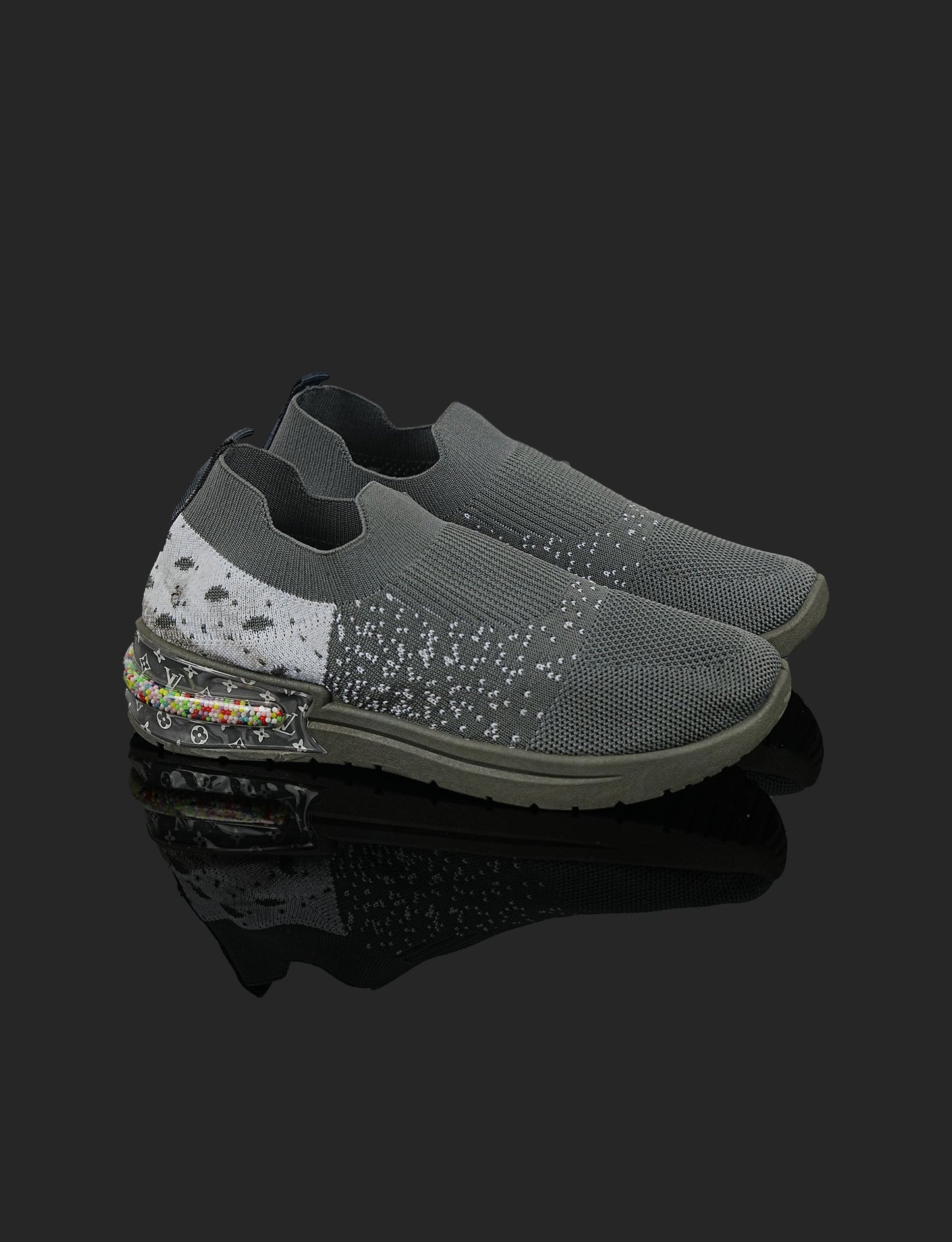 Smoky Spark Slip-On Sneakers