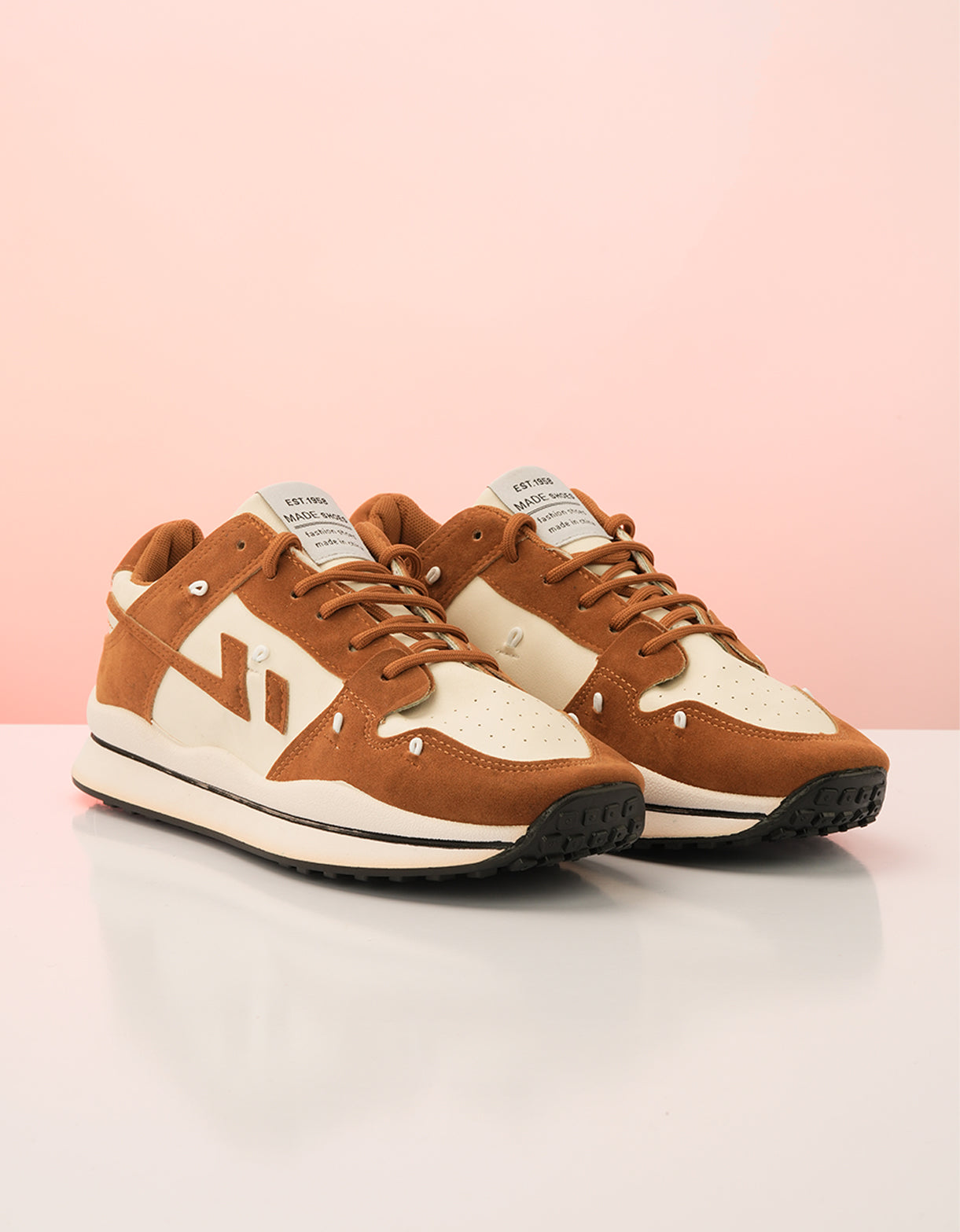 Caramel Vintage Suede Sneakers