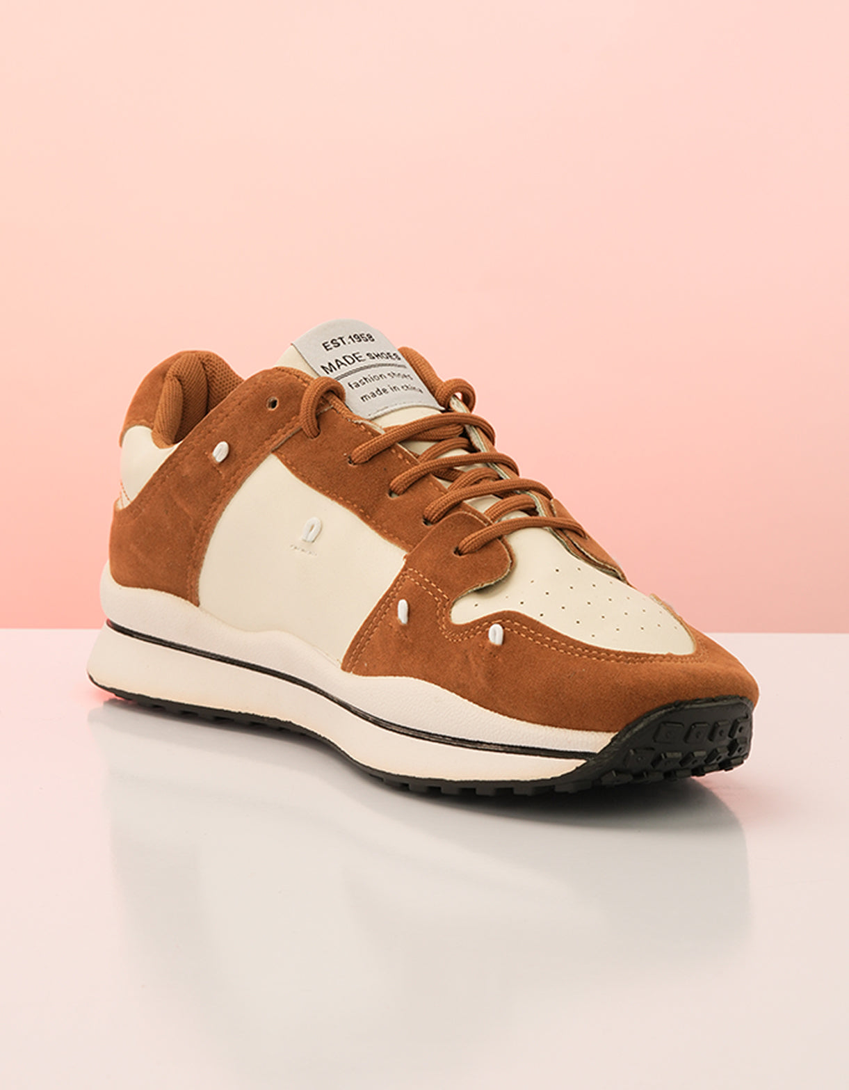 Caramel Vintage Suede Sneakers