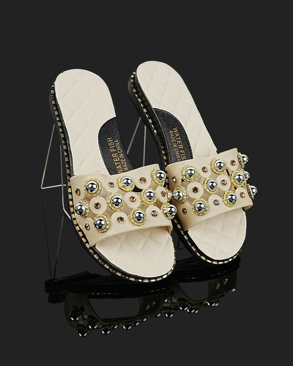 SLIPPER-JX-1803-CREAM