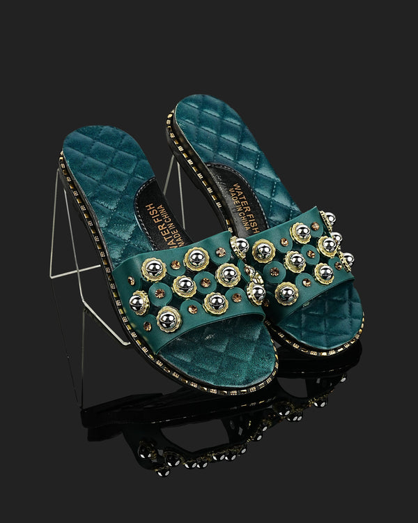 SLIPPER-JX-1803-GREEN