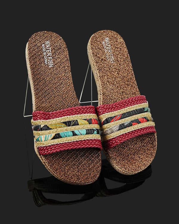 SLIPPER-LD-0219-MAHROON