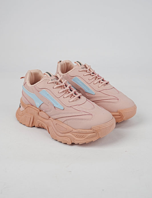 Rosegold Radiance Chunky Sneakers