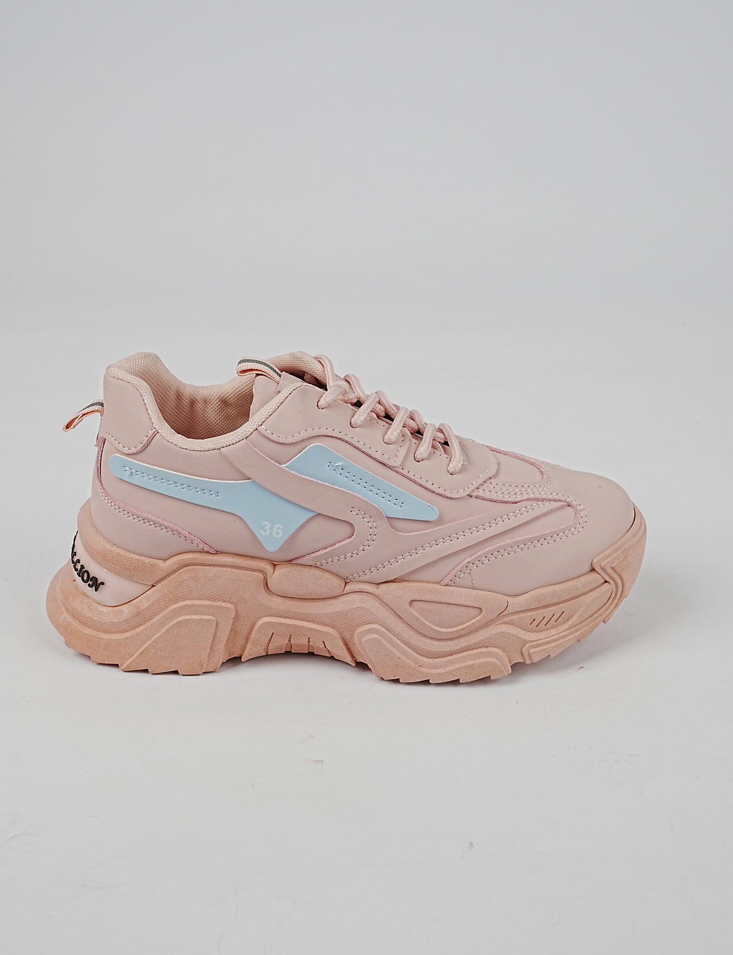 Rosegold Radiance Chunky Sneakers