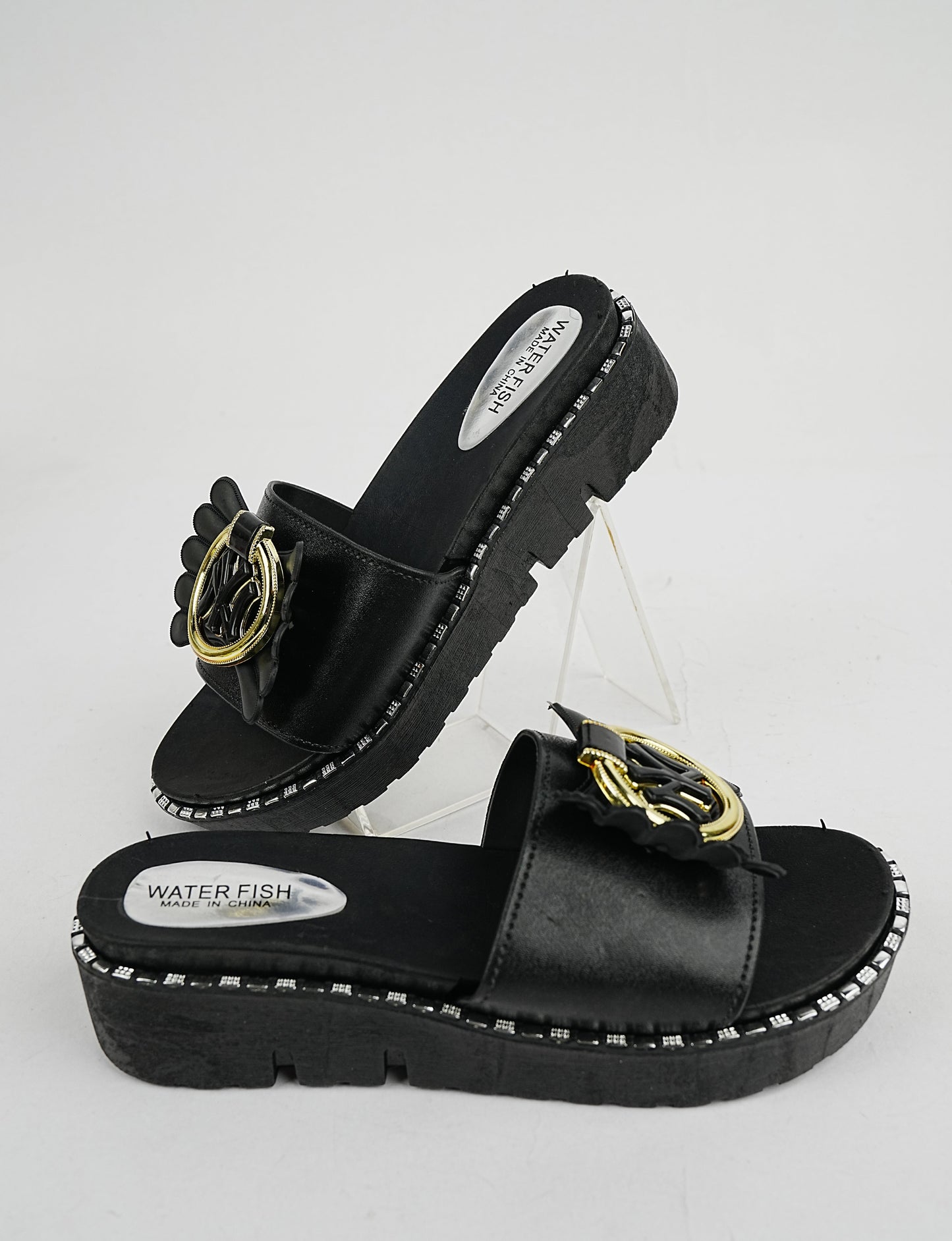 SLIPPER-SYR-1807-BLACK